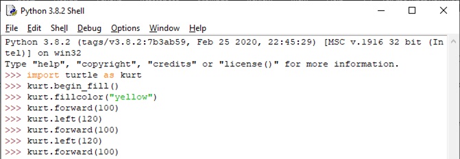 Python For Kids lesson screenshot: Step 17-4